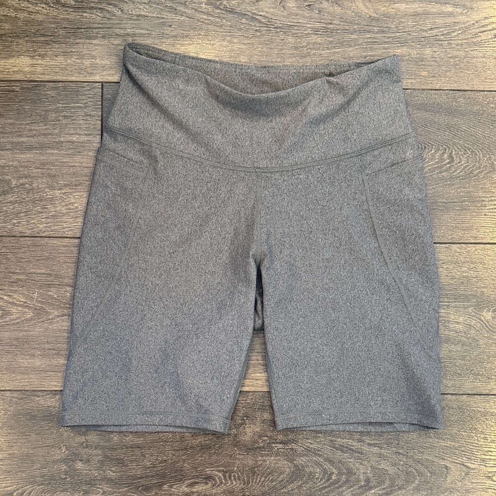 Old Navy Women's Heather Gray Bike Shorts